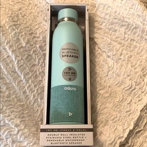 Brand new in box Aquio bottle with BT speaker